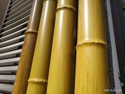 仿真竹竿室内外装饰材料竹子隔断屏风人造防火竹子厂家